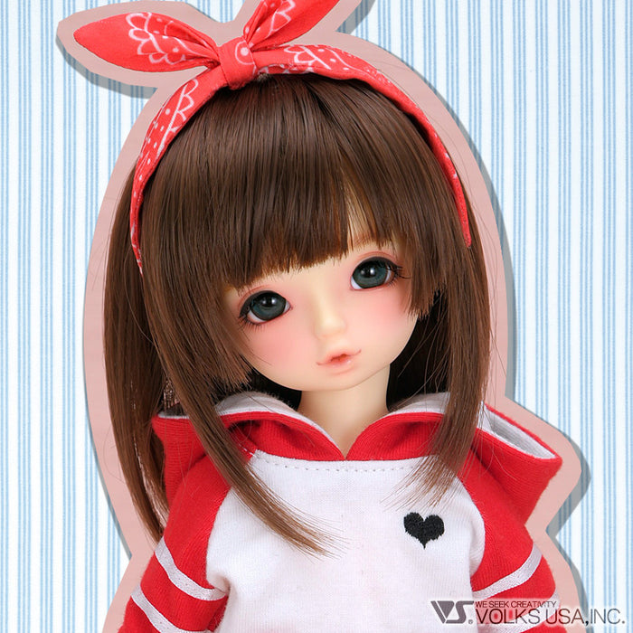 Hoodie & Overall Skirt Set / Chibi