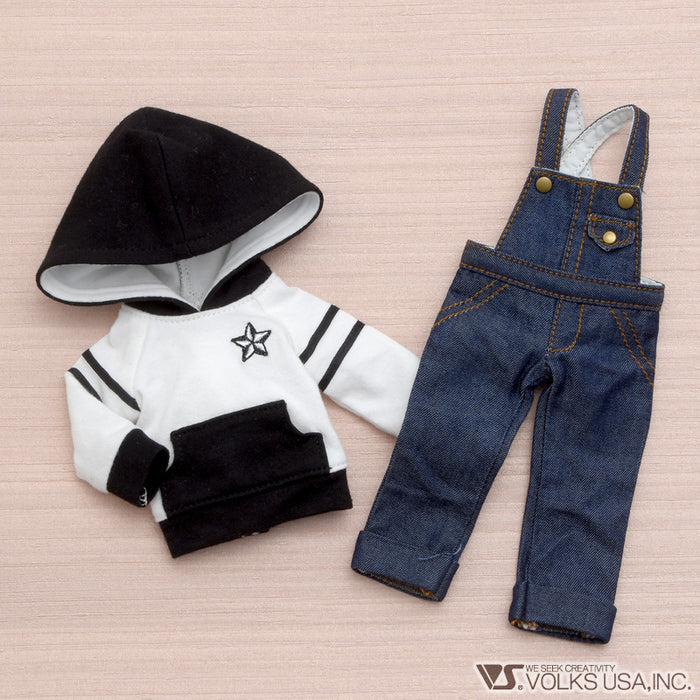 Hoodie & Overalls Set / Chibi