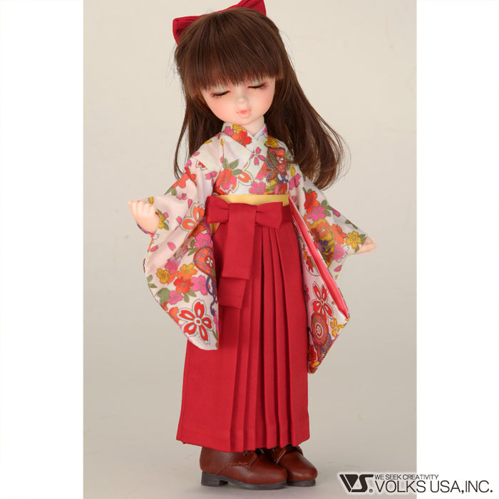 Hakama Set / Chibi (Dark Red)