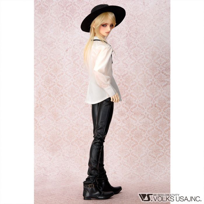 Black Ribbon Blouse / L
