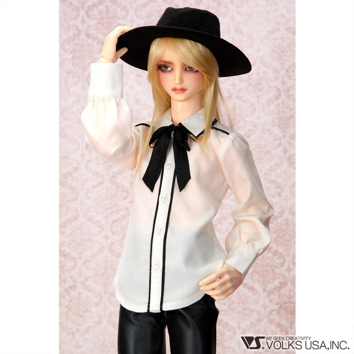 Black Ribbon Blouse / L
