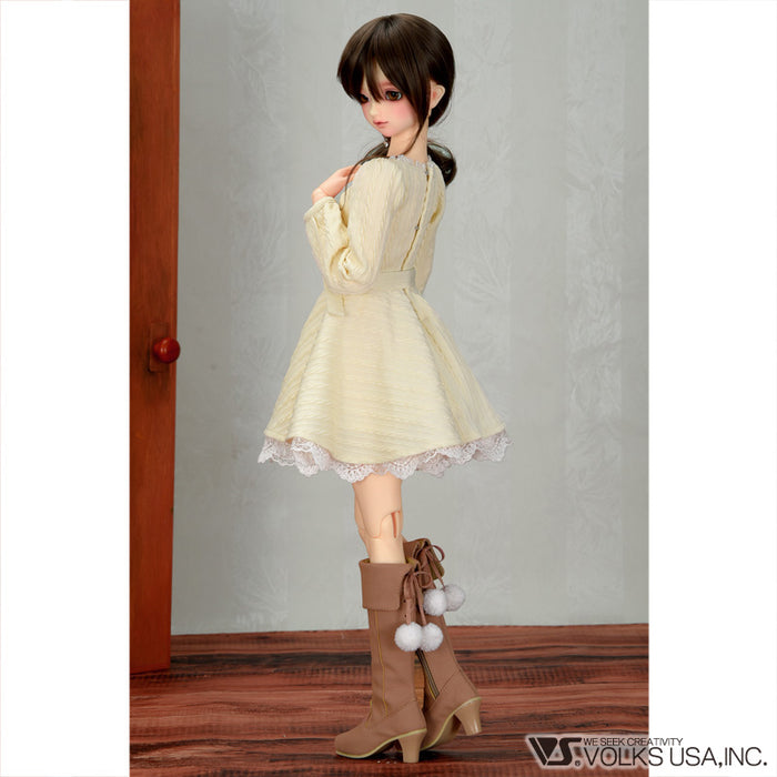 Ivory Knit Dress Set