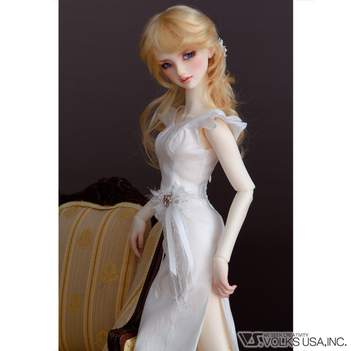 White Fringed Dress