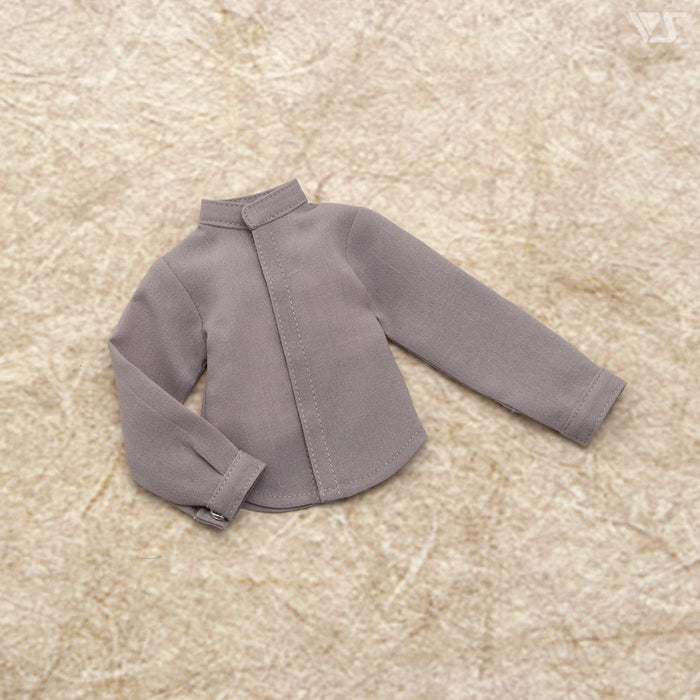 Band Collar Shirt / Mini (Gray)