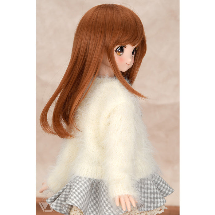 Fluffy Cardigan / Mini (White)