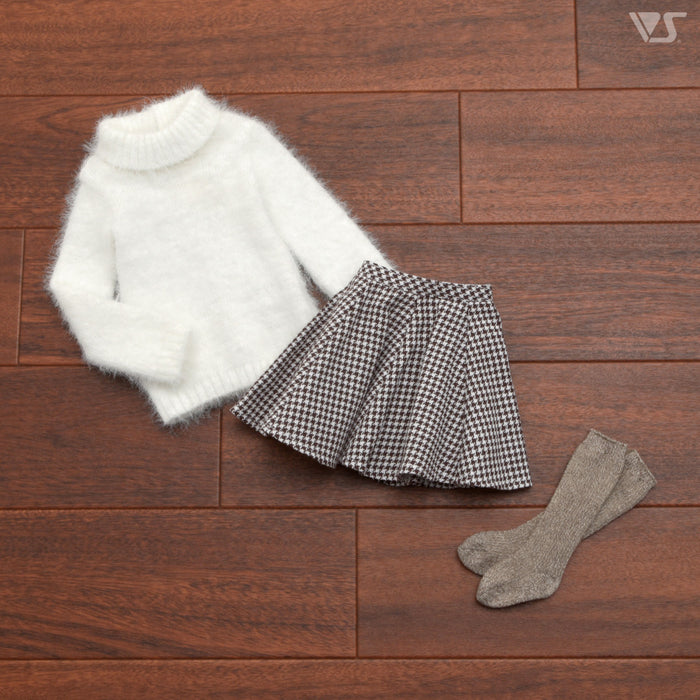 Fluffy Sweater Set (Chocolate)