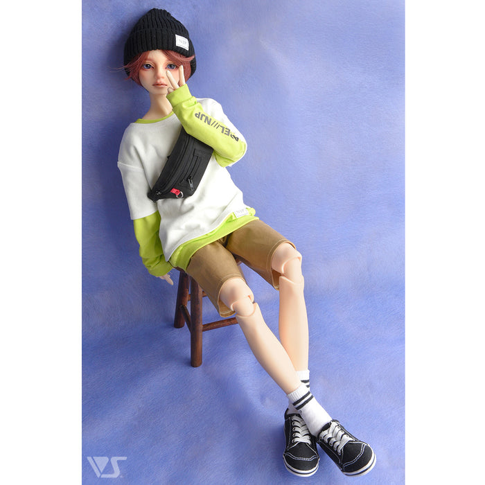Mask & Long Sleeve Tee (Lime Green)