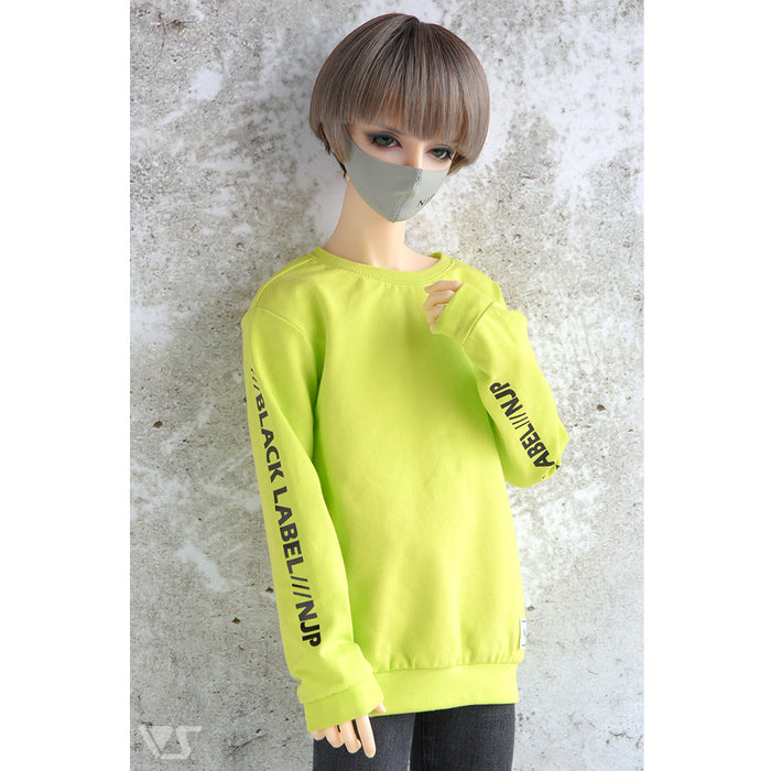 Mask & Long Sleeve Tee (Lime Green)