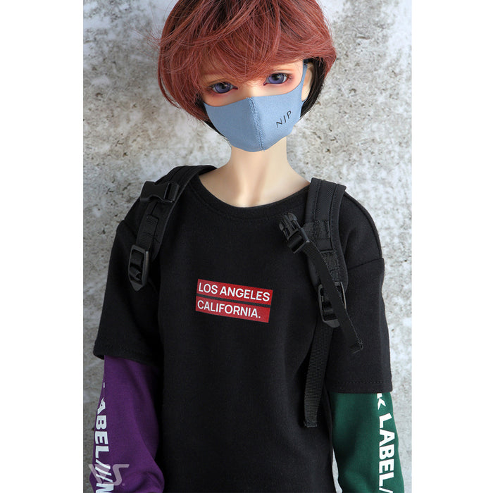 Mask & Long Sleeve Tee (Mix Color)