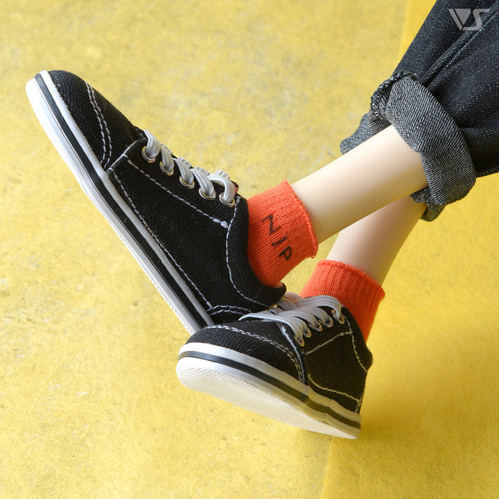 NJP Logo Short Socks (Orange)