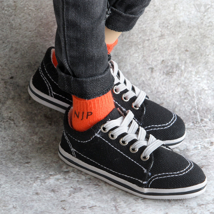 NJP Logo Short Socks (Orange)