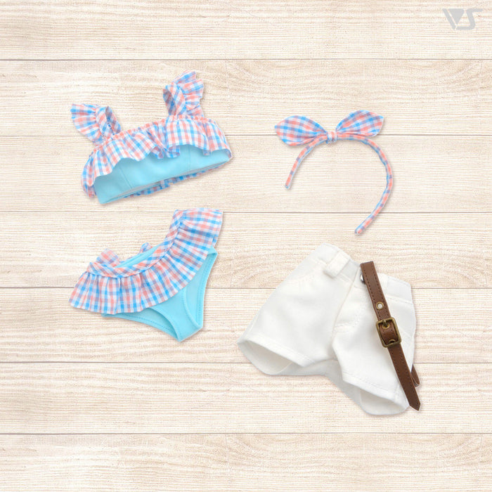 Ruffled Bikini & Shorts Set / Mini