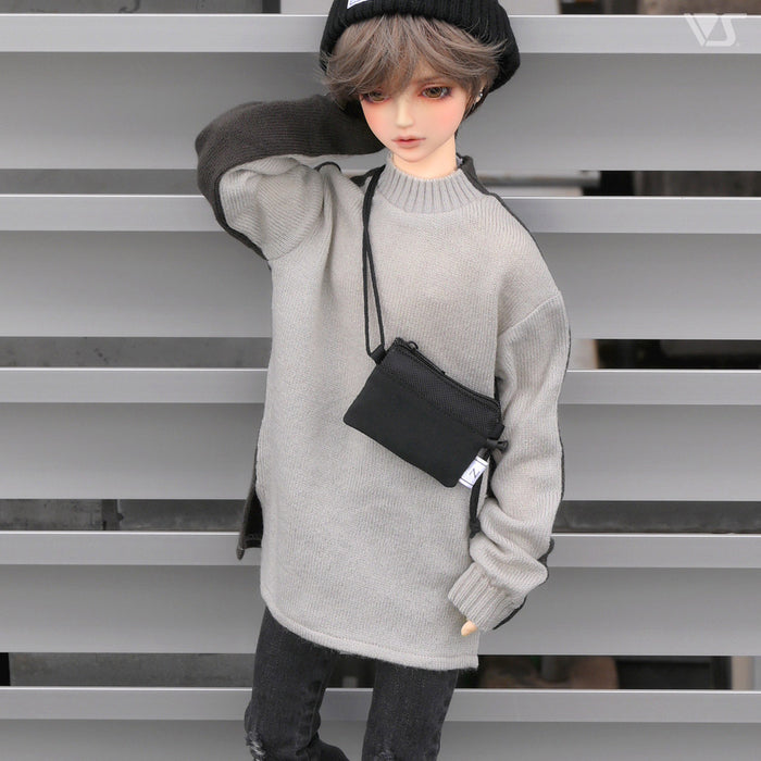 High Neck Sweater Set (Bicolor)