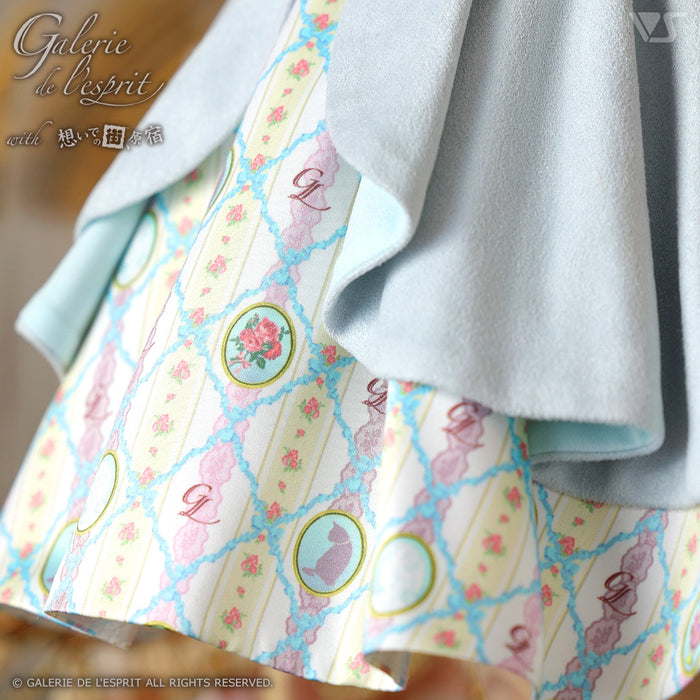 Galerie de l'esprit "BONBON Fleur Bleu"