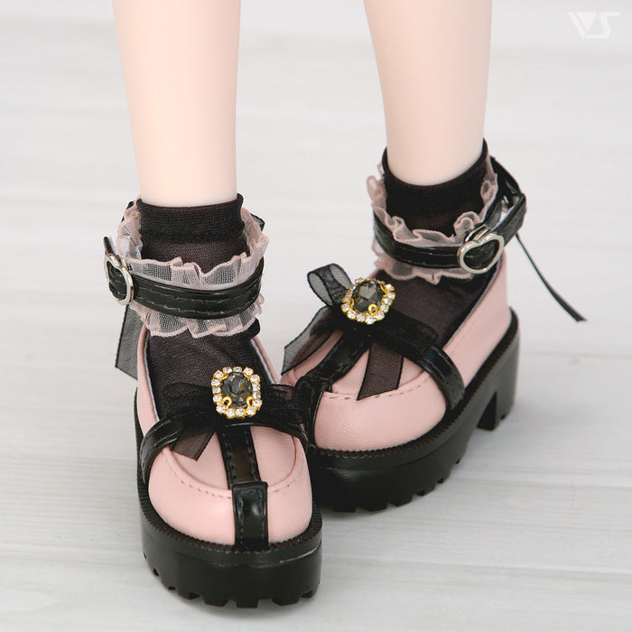 SDM Short Socks / Mini (Black & Sheer)