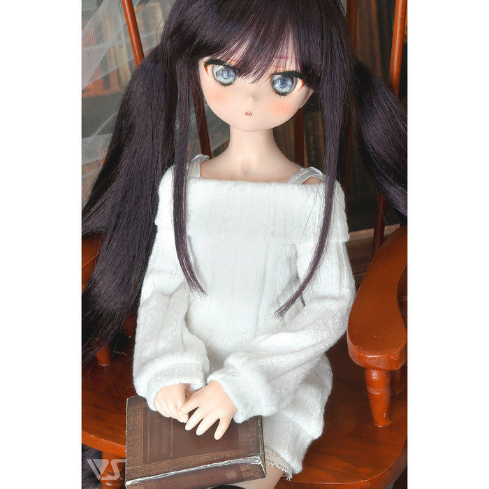 White Rib Knit Set / Mini