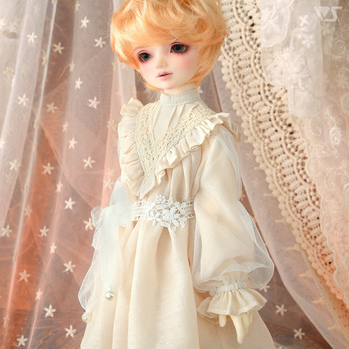 Gathered Yoke Long Blouse Set / Mini