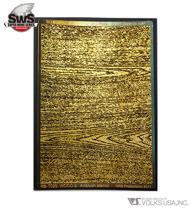 1/48 Ho 229 Wood Grain Photo-Etched Mask [Type2] Wood Veins Pattern