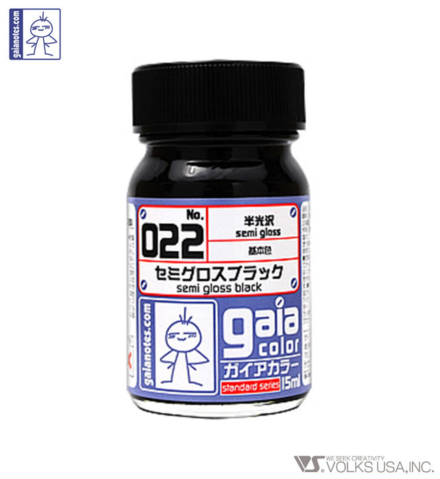 Gaia Base Color 022 Semi-Gloss Black
