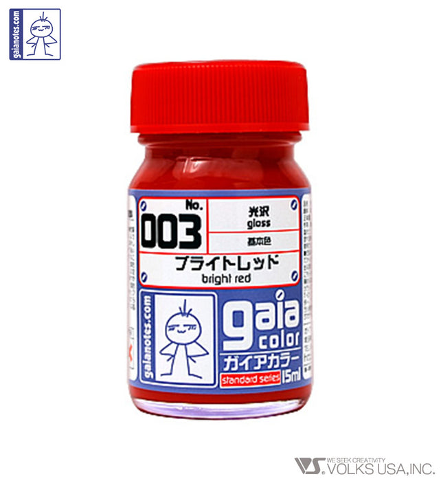 Gaia Base Color 003 Gloss Bright Red