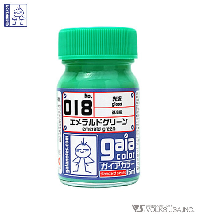 Gaia Base Color 018 Gloss Emerald Green