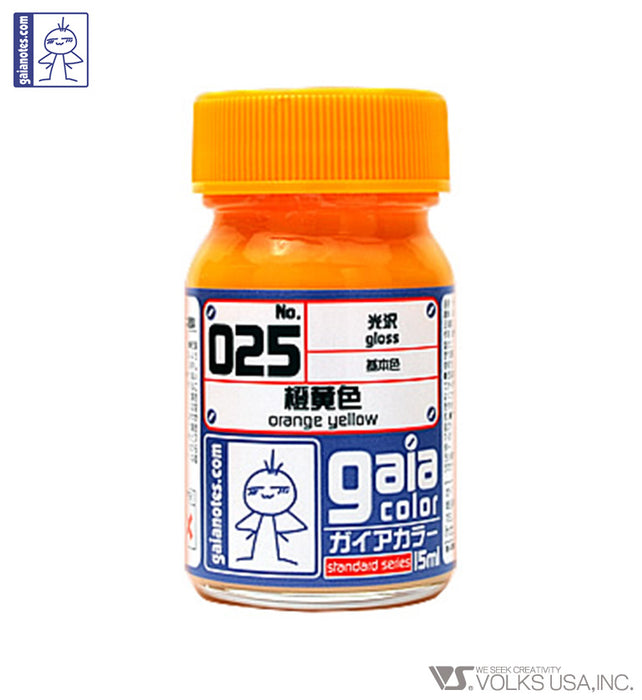 Gaia Base Color 025 Gloss Orange Yellow