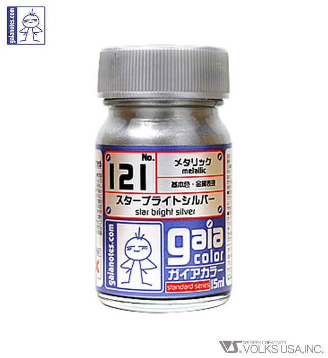 Gaia Metallic Color 121 Star Bright Silver
