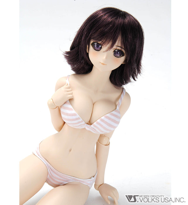 Striped Underwear Set DDdy (Pink)