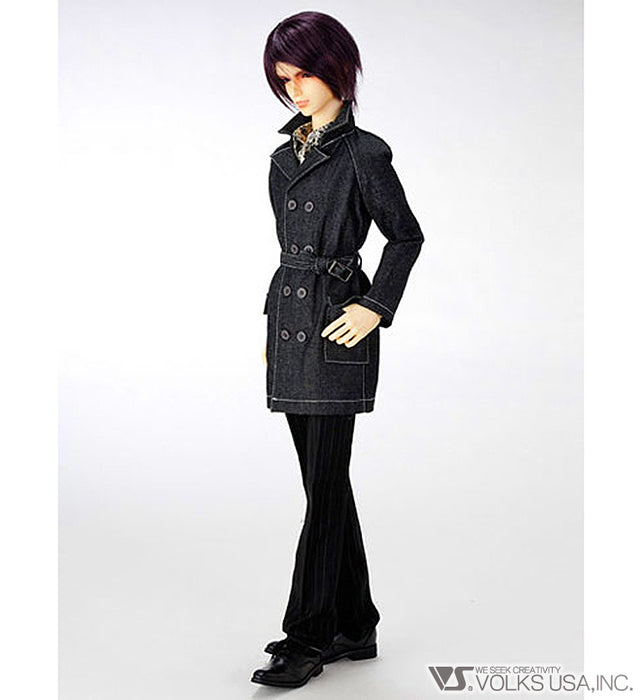 Denim Trenchcoat Set