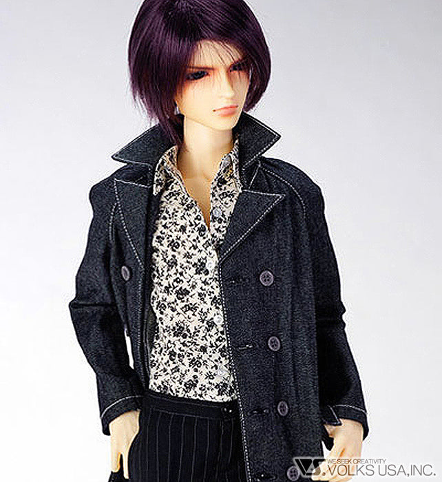 Denim Trenchcoat Set