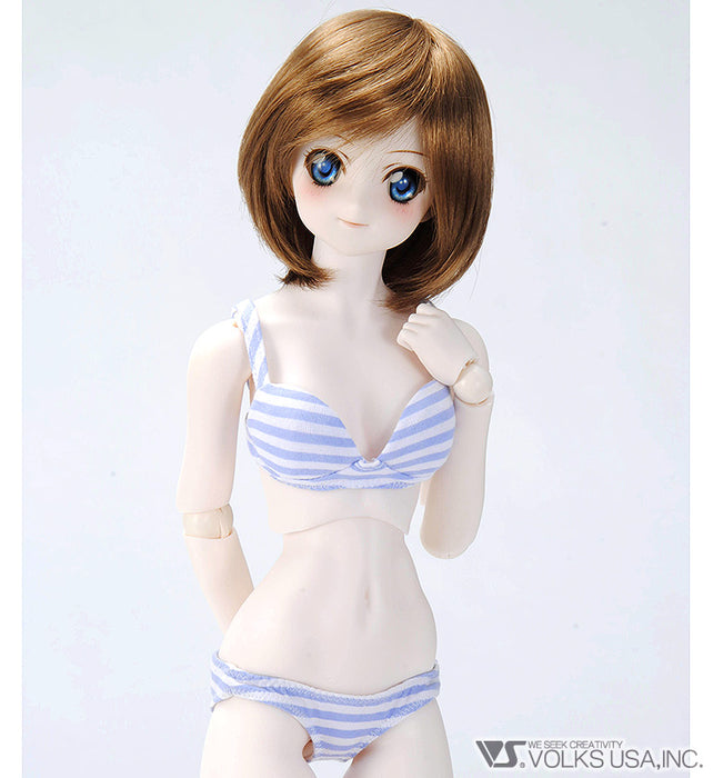 Striped Underwear Set M (Blue)