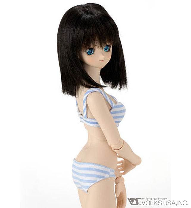 Striped Underwear Set M (Blue)