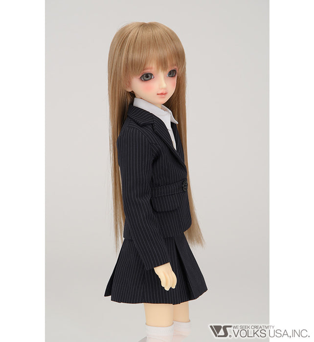 Black Striped Suit (Skirt) / Mini