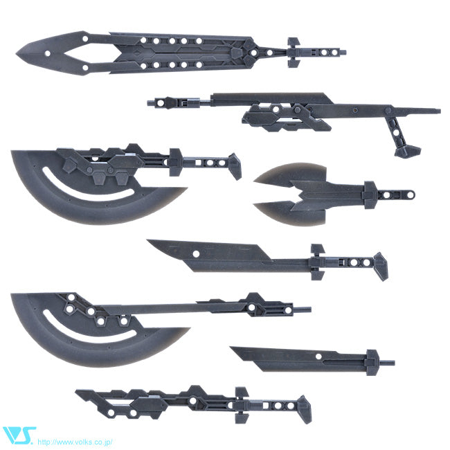 WEAPONS SET 01 C-S-A- Gun Metallic