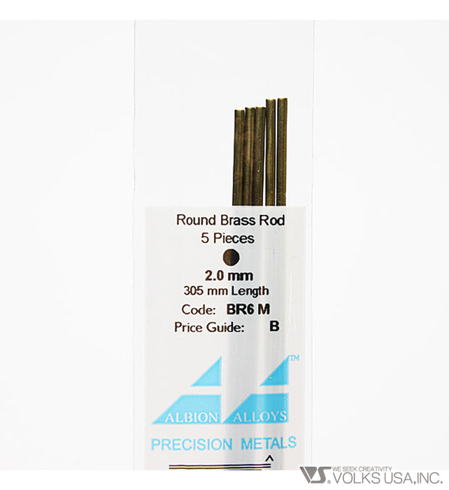 Albion Alloys Round Brass Rod
